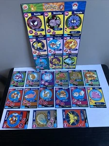 Burger King Pokemon Promo Poke' Trivia Cards Master #11 Collector Set + 15 Cards - Picture 1 of 17