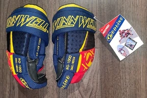 RARE Winnwell Pro Foam Short Cuff Inline RG-1000 S/M Hockey Gloves NEW OLD STOCK - Picture 1 of 10