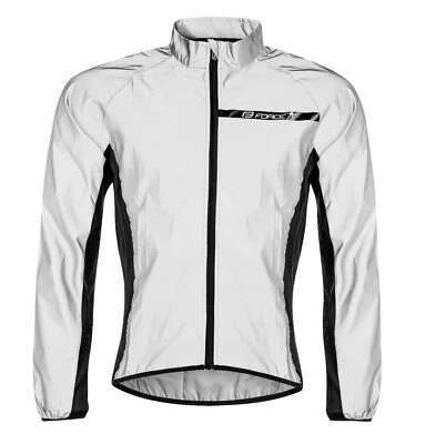 Reflektierende Fahrrad Jacke Reflektorjacke Fahrradjacke Reflektiv Winddicht  - Bild 1 von 4