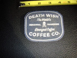 Death Wish Coffee Industrial Trademark Limited Edition 3,5" Patch - Bild 1 von 1
