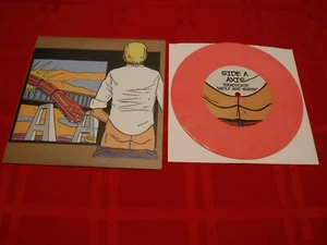 Axis Self Defense Family Least Violent Time In Human History 2013 PINK 7" EP - Picture 1 of 9