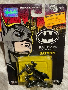 1992 Ertl Batman Returns Die-Cast Figure in Package w/ Toys R Us Price Sticker
