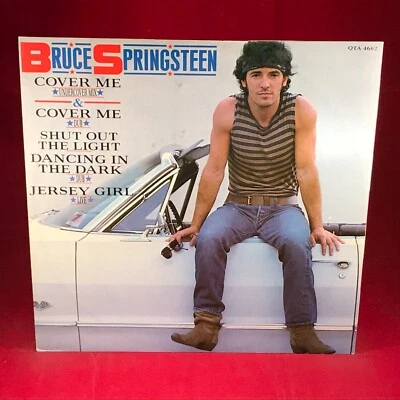 BRUCE SPRINGSTEEN Cover Me 1984 UK 5-track 12" vinyl EP Jersey Girl original - Image 1 of 4
