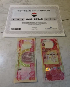 20 x 25000 NEW Iraqi Dinar - HALF MILLION IQD - UNCirculated 2020 Iraq Currency - Picture 1 of 2