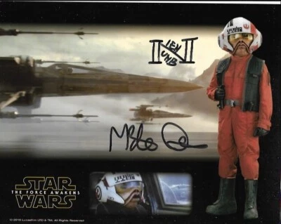 Star Wars Mike Quinn Nien Numb Autograph 8x10 Photo -GENUINE Signed - Image 1 of 2