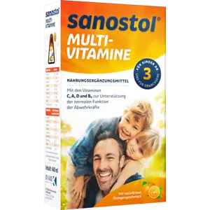Sanostol Multi-Vitamin Juice for children from 3 years (460ml) New from Germany - Picture 1 of 4