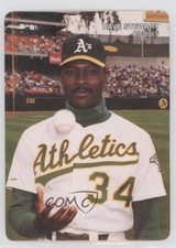 1990 Mother's Cookies Oakland Athletics Stadium Giveaway Dave Stewart #5