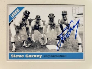 STEVE GARVEY autograph LOS ANGELES DODGERS NL MVP 1974 custom card signed  - Picture 1 of 2
