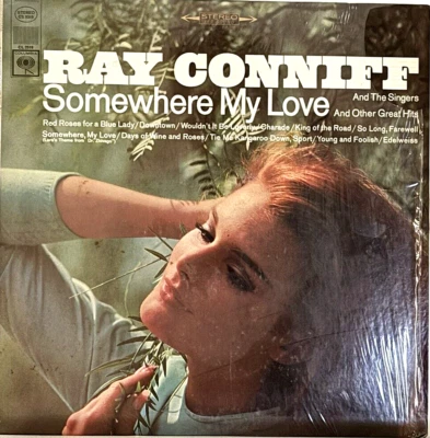 Ray Conniff   SOMEWHERE MY LOVE LP    CL2519 Stereo 360 Sound  VTG 1966 Tested - Image 1 of 2