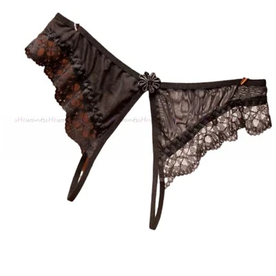 open Rio Slip XXX offen ouvert Dessous String Tanga Porno sexy Höschen geiles Po - Bild 1 von 4