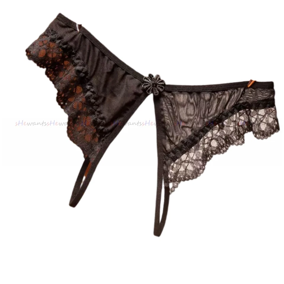 open Rio Slip XXX offen ouvert Dessous String Tanga Porno sexy Höschen geiles Po - Bild 1 von 4