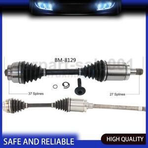 Front CV Joint Axle Shaft 2PCS For BMW Alpina B6 xDrive Gran Coupe 2015-2017