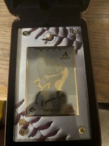 1998 - MLB - Travis Lee 24K Gold Metal Card - Picture 1 of 5