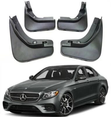 NUEVOS protectores contra salpicaduras guardabarros para Mercedes Benz Clase E 2017-2023 AMG E43 E53 E63 Foto 1 de 4
