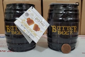 2 Jelly Belly Harry Potter Mantequilla Cerveza Masticable Caramelo Barril de Lata 1,5 Oz Novedad - Imagen 1 de 3