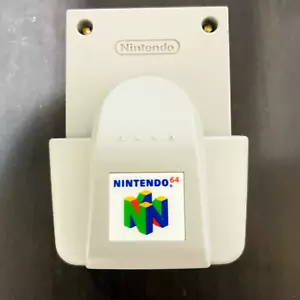 Nintendo 64 Rumble Pak Pack N64 Original Authentisch Offizielles Paket NUS-013 funktioniert - Bild 1 von 23