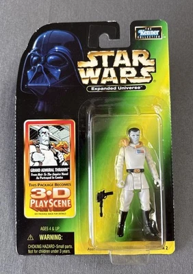 Figura Kenner 1998 Star Wars POTF Gran Almirante Thrawn Universo Expandido 3.75" Foto 1 de 2