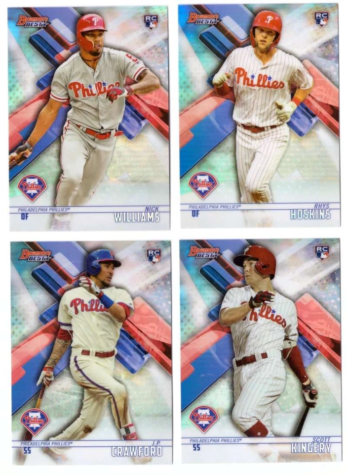 2018 Bowman's Best Refractors - PHILADELPHIA PHILLIES  - Image 1 of 1