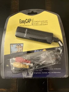 Easy CAP USB 2.0 Video Adapter with Audio Capture & Edit New Sealed Model DC60 - Afbeelding 1 van 4
