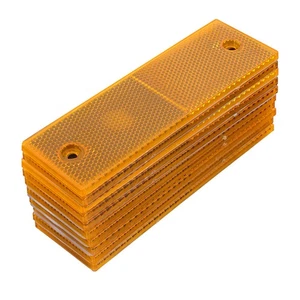  10pcs Reflective Strip For Trailer and Truck Replacement Plastic Reflectors For - Bild 1 von 12