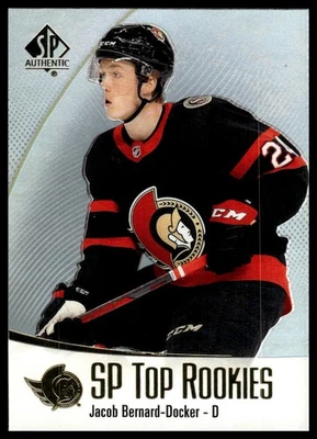 2021-22 SP Authentic Jacob Bernard-Docker #TR-4 SP Top Rookies - Image 1 of 2