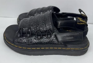 Dr. Martens Sandalen Größe 11 US Herren DM MURA Damen Gr. 1 2 SCHWARZ - Bild 1 von 11