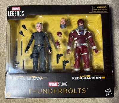 Hasbro Marvel Legends Thunderbolts Yelena Belova y Red Guardian paquete de 2 Foto 1 de 2