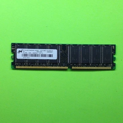 Infineon Micron MT16VDDT6464AG-26581 DRR-266MHZ 512MB DDR-266 (PC-2100) PC-2100 - Image 1 of 2
