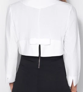 Bolero Jacket White Size L - Picture 1 of 3