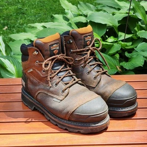 Herman Survivors Pro Series Men's Sz 10 Shoveler 6" Steel Toe Work Boots - Picture 1 of 9