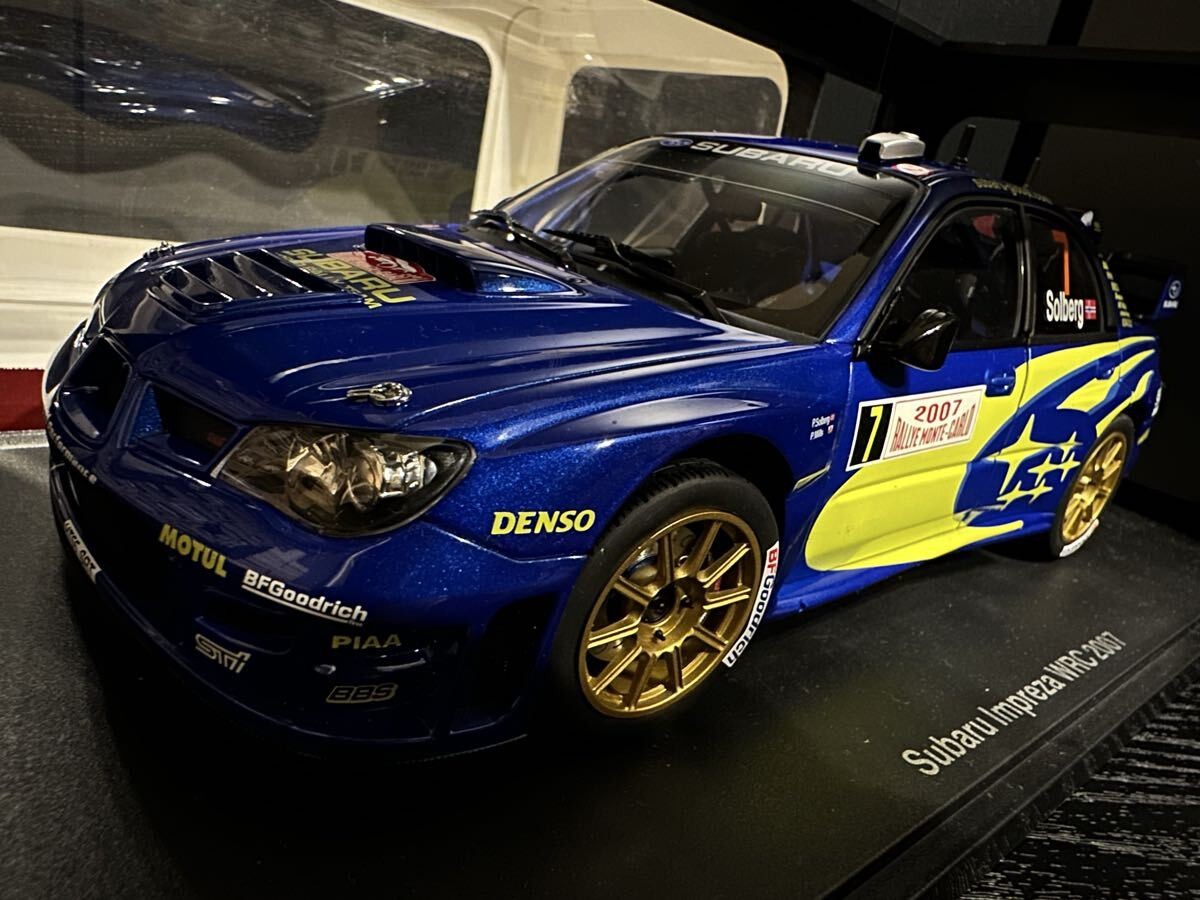 ミニカー AUTOart 1/18 SUBARU IMPREZA WRC'99 AutoArt Subaru Impreza S5 WRC 1999 1:18 #5 Burns Reid Rallye