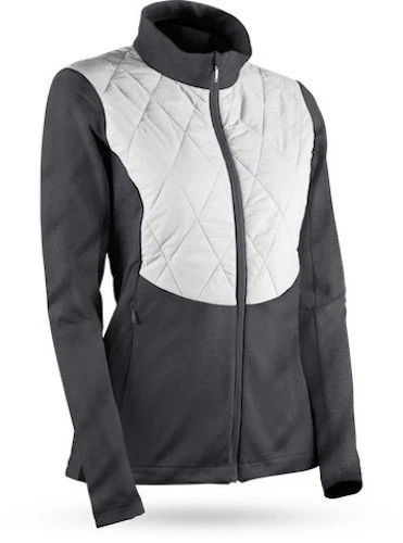 NEW Sun Mountain Women's AT Hybrid Jacket White - Steel - M - Image 1 of 1
