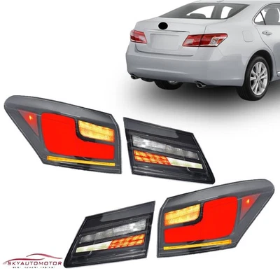 Se adapta a Lexus ES350 2007-2012 luz trasera secuencial LED roja izquierda+derecha Foto 1 de 4