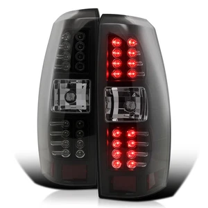 Black Fits 2007-2012 Chevy Avalanche Led Tail Lights Brake Lamps Left+Right Pair - Picture 1 of 8