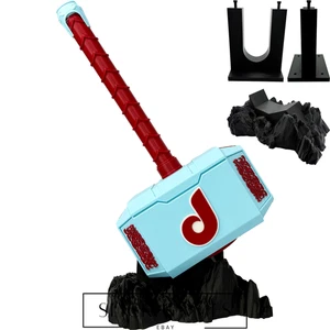 Philadelphia Phillies ALT #1 Mjolnir Thor's Hammer | 3D Printed Fan Art - Picture 1 of 6