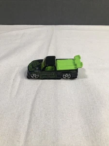 Camión super afinado Hot Wheels 2000 negro verde fundido a presión - Imagen 1 de 6