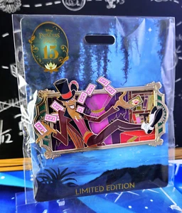 Prendedor Disney WDI - La Princesa y el Sapo 15 Aniversario Dr Facilier LE 300 - Imagen 1 de 1