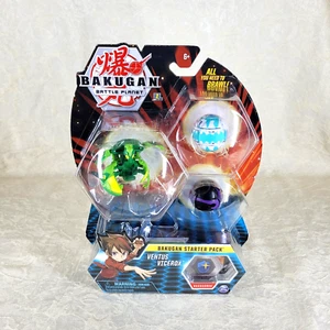 Bakugan Battle Planet Starterpack Ventus Vicerox Bakucores Spin Master Neu - Bild 1 von 12
