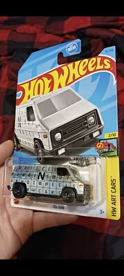 Hot Wheels 2023 Walmart ZAMAC #002 HW Art Cars '70s Van - Image 1 of 4