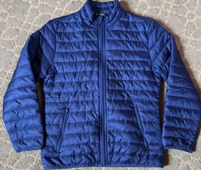 Brooks Brothers Women's Blue Quilted Thermore Jacket Medium - Image 1 of 4