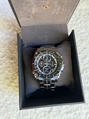 Reloj Hombre Bulova Precisionist Cronógrafo Acero Inoxidable Cuarzo 98B405 Foto 1 de 4