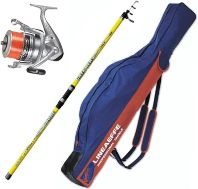 Kit Surf Lineaeffe Shore Catcher WTG 3.90 m + Trabucco Oceanic 8000 + Fodero - Immagine 1 di 2