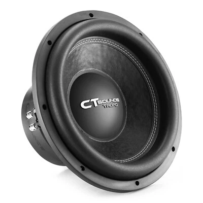 CT Sounds TROPO-12-D2 1300 Watt Max Power 12 Inch Car Subwoofer - Dual 2 Ohm - Image 1 of 4