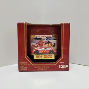Racing Champion 1993 Premier Edition Hut Stricklin 1:64 Stock Car #27 Mcdonalds - Foto 1 di 5