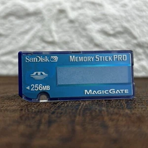 SONY MEMORY STICK PRO 256MB MAGICGATE MSX-256 hi8 digital8 8mm Camcorder - Picture 1 of 1