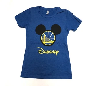 Mujer Dubsney Disney Camisa Mikey Ears Disneyland Golden State Warriors Camiseta - Imagen 1 de 1