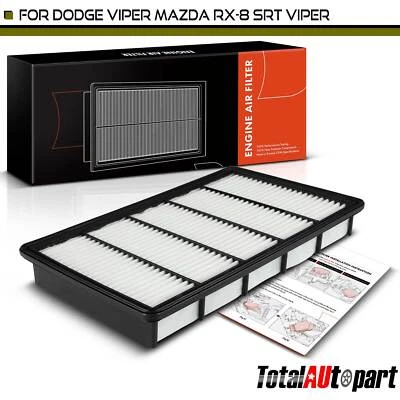 Filtro de aire del motor de panel rígido para Dodge Viper Mazda RX-8 SRT Viper 05038070AA	 Foto 1 de 4