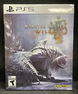 Monster Hunter Wilds (Steelbook Edition) (PS5 / Playstation 5) BRAND NEW - Picture 1 of 2
