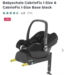 MAXI-COSI CabrioFix i-Size + CabrioFix i-Size Base NEU - Bild 1 von 12