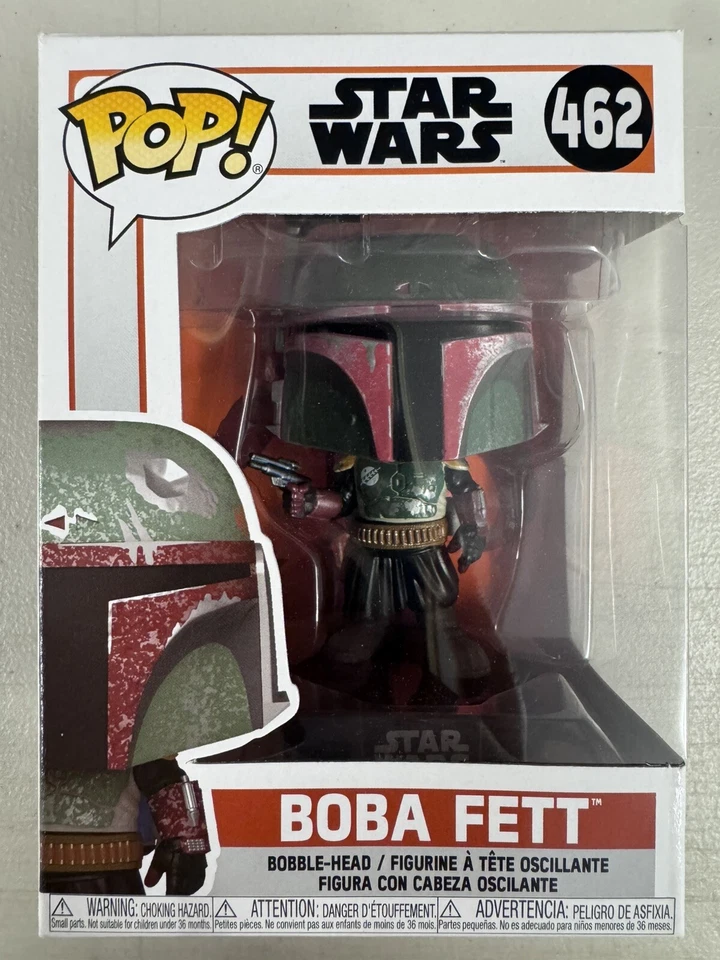 Boba Fett 462 ~ Star Wars: The Mandalorian ~ Vinil Funko Pop - Imagem 1 de 4
